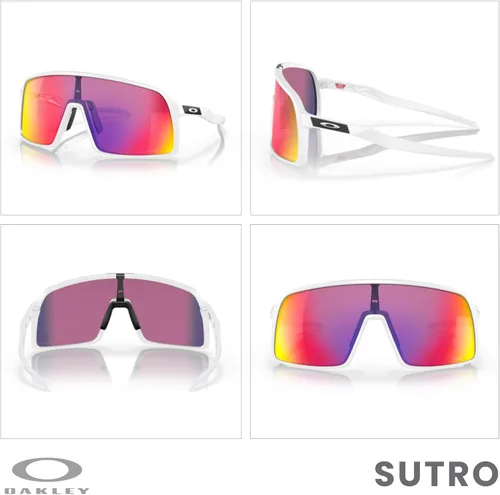 Vista 127 de Oakley Sutro OO9406 / OO9462 - Lentes de sol para hombre, kit de correa de accesorios, bolsa de microfibra