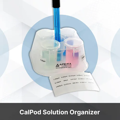 Vista 5 de Apera Instruments Kit de medidor de pH de sobremesa de laboratorio AI521 PH800, precisión de pH 0.01, gestión de datos GLP y kit de mantenimiento
