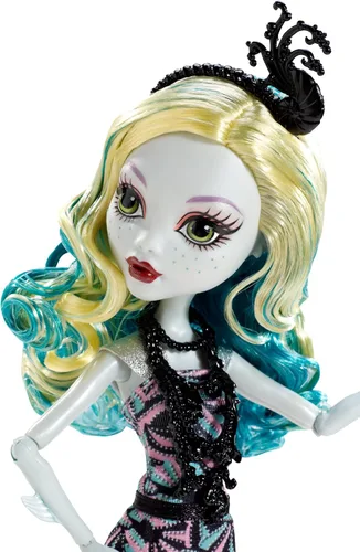 Vista 3 de Monster High Frights, cámara, acción! Alfombra negra Lagoona Blue Doll