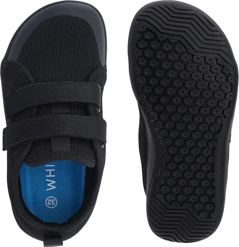 Vista 5 de WHITIN Zapatos descalzos anchos para niños pequeños y grandes Zapatillas minimalistas para niños y niñas Splay naturalmente Ligero