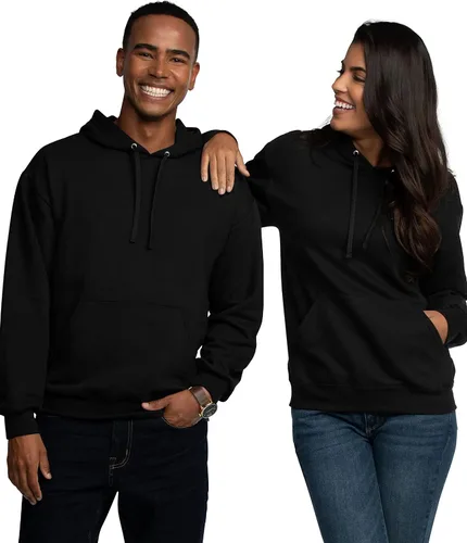 Vista 5 de Fruit of the Loom Eversoft Fleece Hoodies, Pullover & Full Zip, Moisture Wicking & Breathable, Sizes S-4X