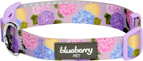 Vista 14 de Blueberry Pet 10+ Patrones Primavera Aroma Floral Collares, Collares Personalizados Turquesa