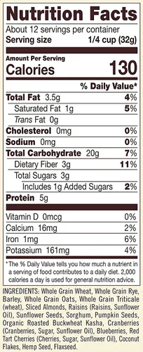 Vista 3 de Bob's Red Mill Muesli de frutas y semillas ~ Paquete de 2 - 14oz