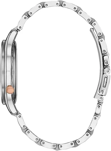 Vista 3 de Citizen Eco-Drive - Reloj de mujer con diseño de diamante, dos tonos, Dos tonos, Pulsera