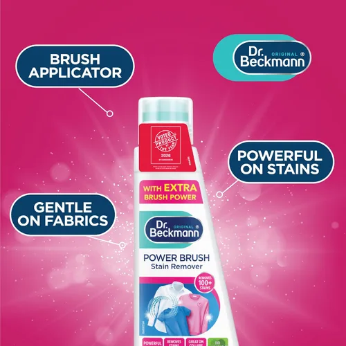 Vista 3 de Dr. Beckmann Quitamanchas Power Brush combate incluso las manchas nuevas y secas difíciles 8.5 fl oz