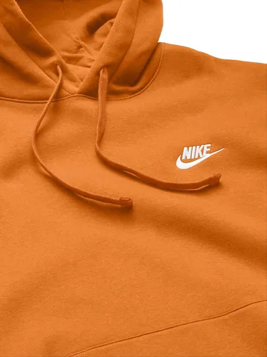 Vista 2 de Nike - Sudadera con capucha para hombre, Naranja, XL