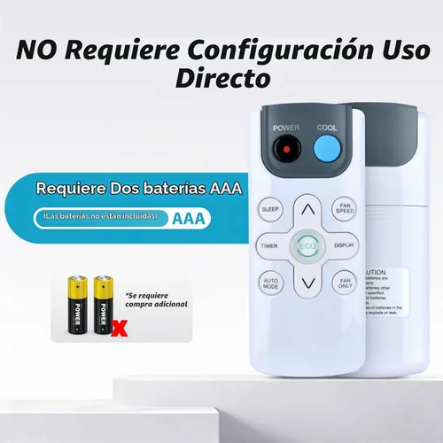 Vista 7 de ZWP GYKQ-71E - Control remoto de aire acondicionado para ventana 2-Blanco