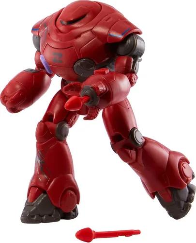 Vista 3 de Mattel Disney Pixar Lightyear Set con 3 figuras de acción, Space Rangers vs Robots Clash Pack con Buzz Lightyear, Izzy Hawthorne y Zyclops, escala
