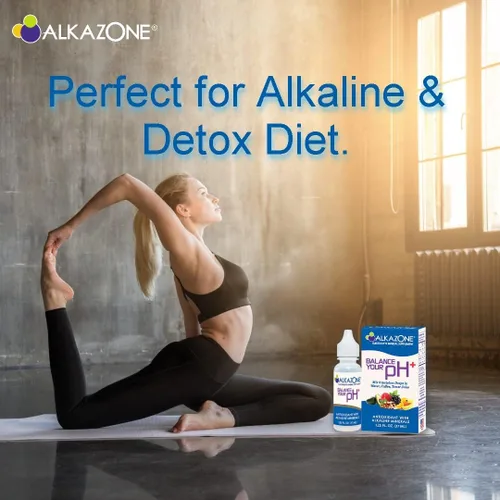 Vista 3 de Alkazone Equilibra tu pH (Más) Gotas minerales alcalinas antioxidantes, paquete individual de 1.25 onzas, portátil, produce suministro de agua
