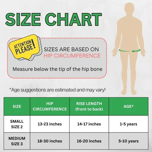 Vista 4 de Pañal de tela híbrido, pantalones de entrenamiento reutilizables, pañales de natación, calzoncillos para necesidades especiales, se adapta a bebés