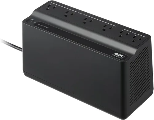 Vista 15 de APC Protector contra sobretensiones de respaldo de batería de UPS, fuente de alimentación de batería de respaldo de 425VA, BE425M, color negro