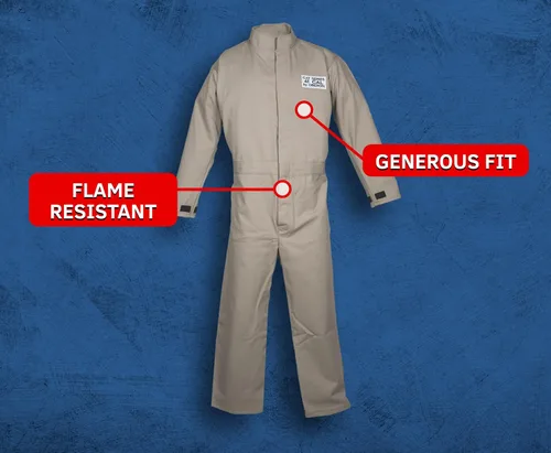 Vista 5 de Oberon Kit Arc Flash - 40 CAL- Incluye capucha Arc Flash, abrigo y babero - SERIE CAT