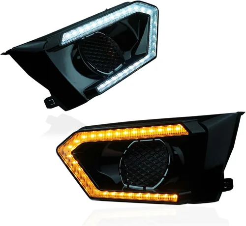 Vista 7 de Luz antiniebla delantera LED Switchback blanca/ámbar con luz diurna, función de intermitente LED para Nissan Altima 2019-2022 S SR SV SL Platinum