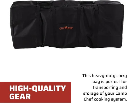 Vista 6 de Camp Chef Bolsa de transporte cb90 one, 17 "de alto x 41.5" de ancho x 10 "de largo, negra