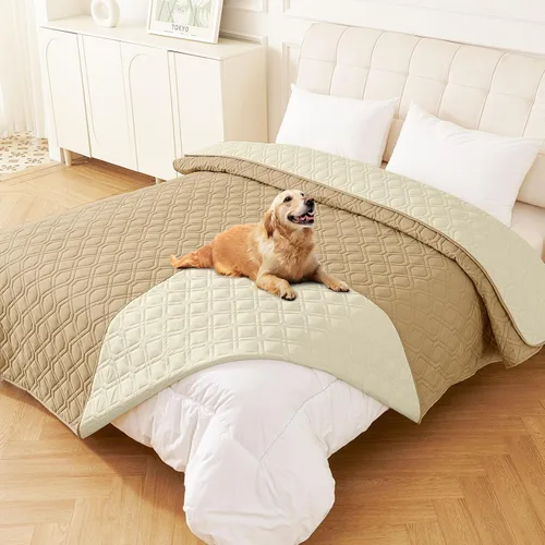 Vista 57 de Manta impermeable para cama de perro, mantas suaves para mascotas, funda impermeable para sofá para perros, fundas reversibles lavables para muebles
