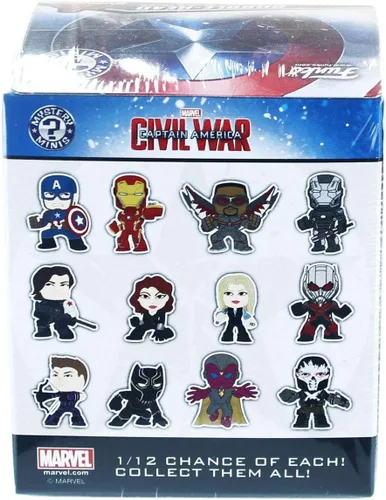 Vista 2 de Funko Misterio Mini: Capitán América 3: Civil War One Figura misteriosa