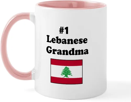 Vista 82 de CafePress #1 - Taza de café de cerámica libanesa de 11 oz (11.0 fl oz)