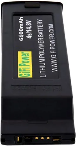 Vista 8 de Beacon Pet 6000mah 4S 14.8V batería LiPO de alta potencia compatible con YUNEEC Typhoon H Drone (1 paquete)