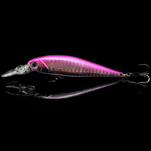 Vista 3 de Paquete de 10 señuelos de pesca, cebos duros, crankbait y Swimbait Kit de señuelos para agua dulce y salada, lubina, trucha, lucioperca, pez rojo