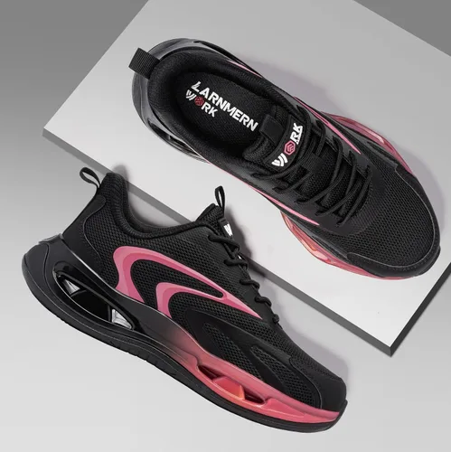 Vista 2 de LARNMERN Wide Steel Toe Shoes for Women Work Safety Sneakers Lightweight Comfortable Breathable Tennis Shoe Indestructible Boots