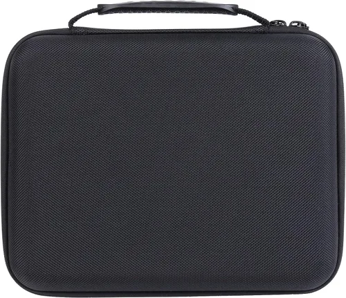 Vista 5 de Khanka Funda protectora rígida de viaje para Brother P-Touch Pt-d400 Negro