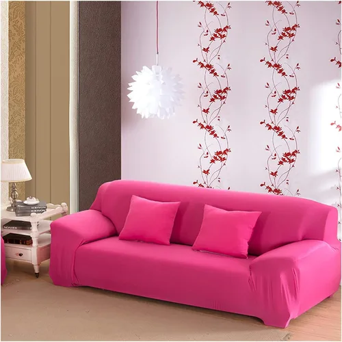 Vista 9 de Daesar Fundas elásticas para sofá, fundas impermeables de color liso, color beige y blanco (poliéster de 1 plaza)