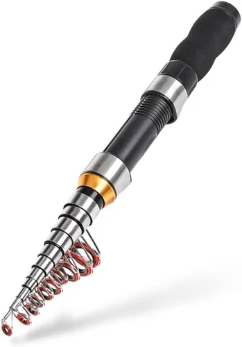 Vista 10 de Toasis Pesca Spinning Baitcast Rod Telescópica Pesca Caña 7 Modelos