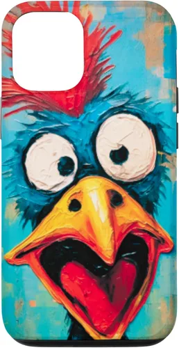 Vista 28 de Funda para iPhone 17 con diseño de gallo de dibujos animados de gallo de dibujos animados de gallo