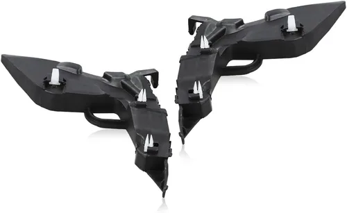 Vista 30 de PIT66 Juego de Soportes de Parachoques Delantero Izquierdo y Derecho 2 Piezas Compatible con Toyota Corolla CE LE S 2003-2008, Compatible
