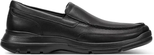 Vista 2 de Rockport Mocasines sin cordones Junction Point para hombre Negro