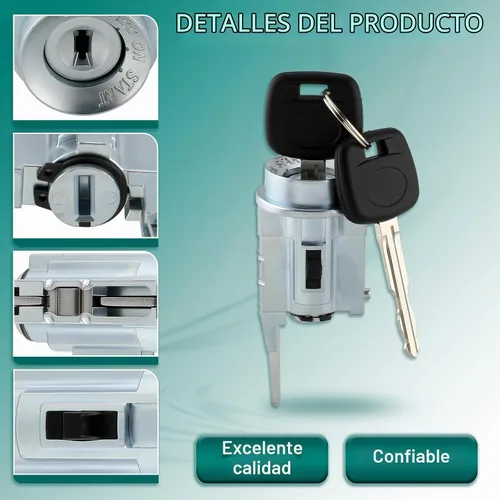 Vista 3 de AUTOKAY Interruptor de encendido y cilindro de cerradura de puerta Compatible con Toyota Tacoma 1999 2000 2001 2002 2003