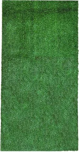 Vista 8 de Ottomanson Alfombra de césped artificial de 22 x 30 pulgadas, para interiores y exteriores, con agujeros de drenaje, personalizable con opciones