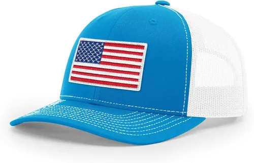 Vista 57 de Joe's USA Richardson 112 - Gorras de camionero con parche gráfico personalizado - Gorras estructuradas de cinco y seis paneles Richardson Premium