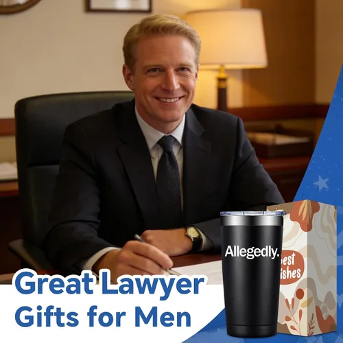 Vista 2 de Regalos de abogado para hombres y mujeres – Regalos de la escuela de derecho de apreciación de abogados – Regalo para graduación de estudiantes