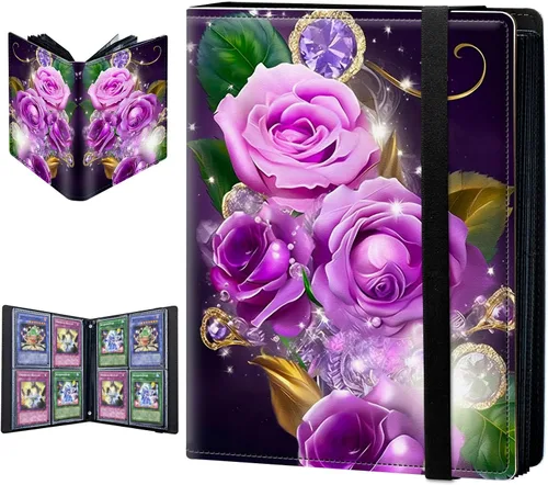 Vista 20 de Carpeta para tarjetas intercambiables, 4 bolsillos para tarjetas intercambiables, 160 bolsillos de doble cara, funda para tarjetas