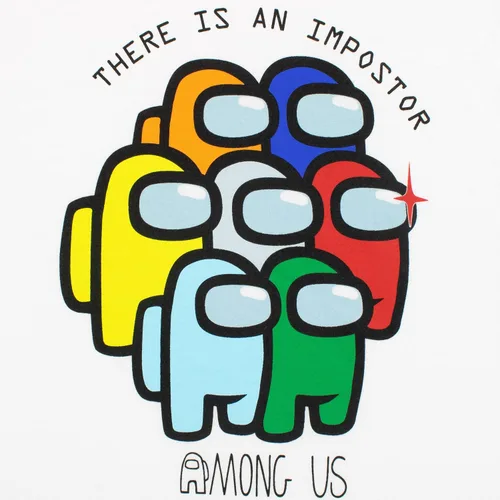 Vista 2 de Among Us Camiseta para niños