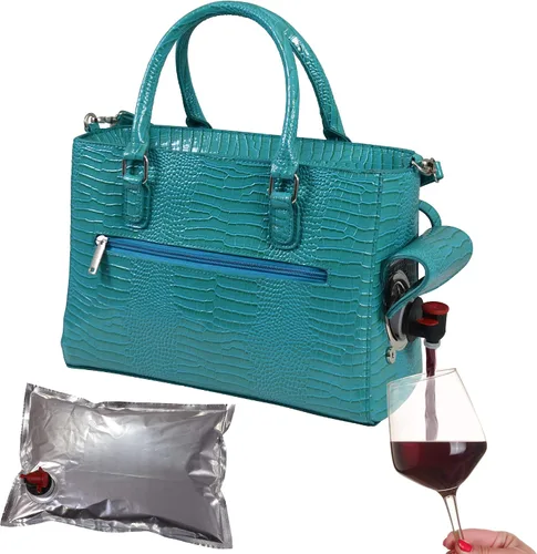 Vista 22 de Primeware – Bolsa aislante para bebidas con bolsa de 3 litros Almacenamiento térmico caliente y frío Dispensador portátil para vino, cócteles