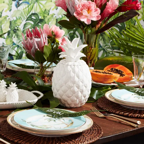 Vista 4 de Lenox 6226807 Plato de acento British Colonial Tradewind