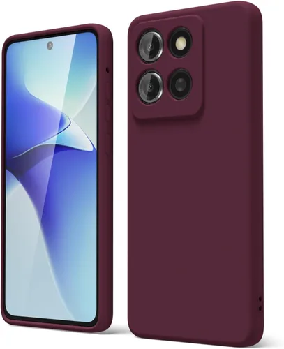 Vista 21 de oakxco para Motorola Moto G Stylus 5g 2021 Funda de teléfono de silicona líquida, delgada y suave, de goma de caucho, TPU, cubierta simple y lisa