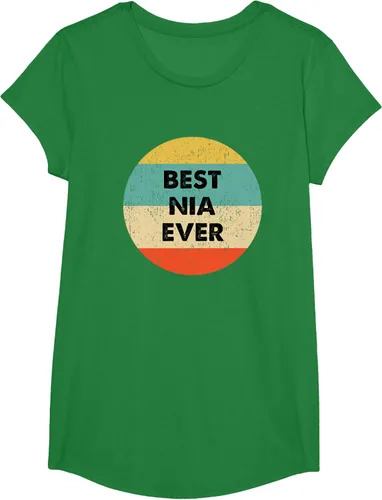 Vista 33 de Camiseta Nia Name, Negro, S