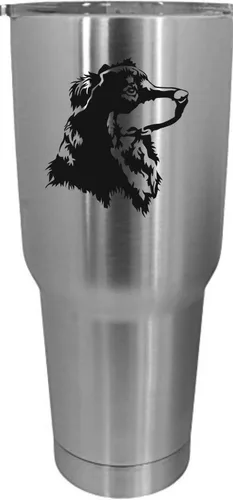 Vista 252 de Cairn Terrier - Vaso grabado con temática de perro, 30 onzas