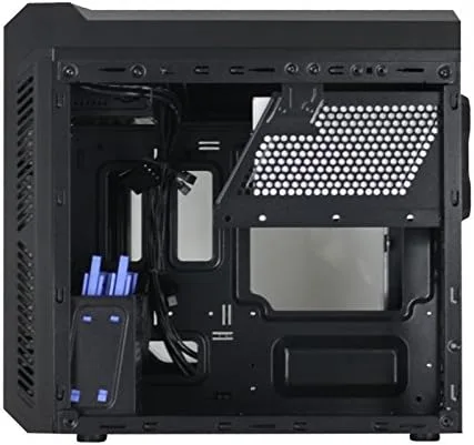 Vista 4 de Antec Performance Series P50 Window R Mid-Tower Silent PC Carcasa para computadora con refrigeración por agua de 9.449 in, puertos USB 3.0/2.0