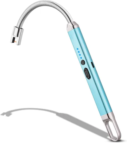 Vista 15 de MEIRUBY Encendedor eléctrico recargable USB, encendedor de arco, para velas, campamento, parrillada, deportes, herramienta para apasionados de lo
