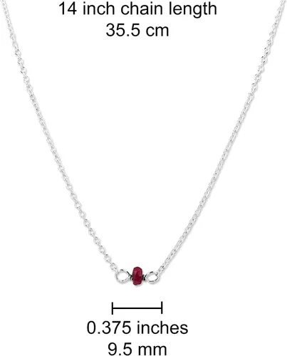 Vista 183 de Gargantilla de piedra natal – Regalo de cumpleaños, regalo para niña, mujer, amiga, hija, esposa, mamá, ella, joyas de piedras preciosas para uso