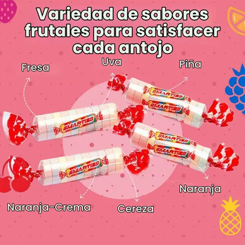 Vista 7 de Smarties - Rollos de caramelo, 28 onzas, 160