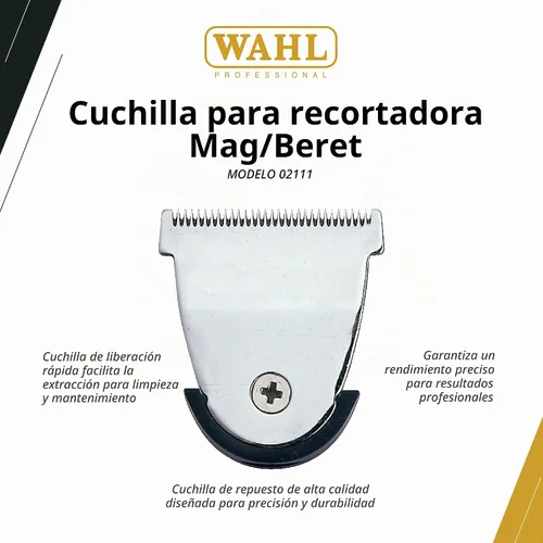Vista 2 de Wahl Cuchilla desmontable profesional y recortadoras Sterling 4, gris