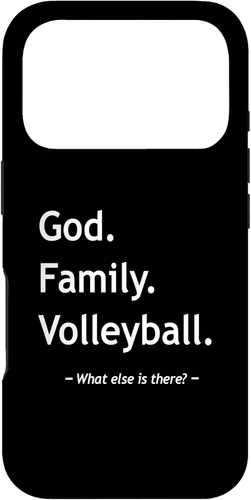 Vista 30 de Christian Faith Christianity God Family Volleyball Case for iPhone 17