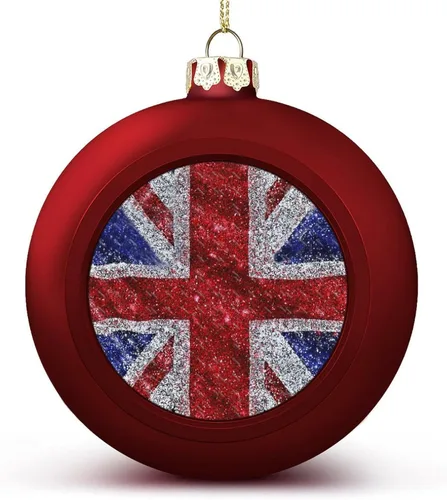 Vista 219 de Boobs Funny Shatterproof Matte Christmas Balls for Tree Wreath Home Decor 1PCS