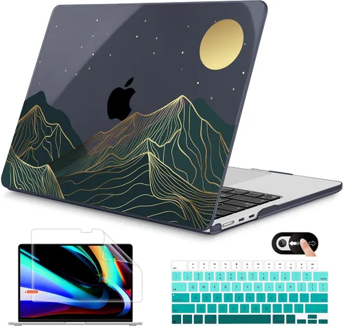 Vista 28 de Mektron Funda para MacBook Air 2025 M4 de 13.6 pulgadas A3240 Compatible con 2023 A2681 M2 2024 A3113 M3 Chip con Liquid Retina Display Touch ID