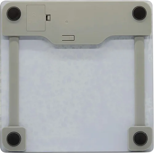 Vista 2 de Taylor Báscula digital de baño con diseño de vidrio agrietado, blanco, 5273273